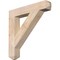 Ekena Millwork Traditional Craftsman Smooth Bracket, Douglas Fir, 3 1/2"W x 22"D x 22"H BKT04X22X22TRA04SDF - alternate 1